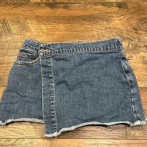 Denim Mini Skirt